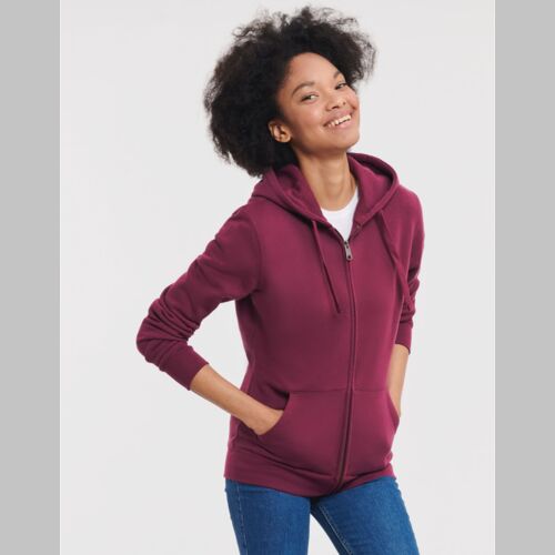 Huvtröja med dragkedja, dam Miniatyr