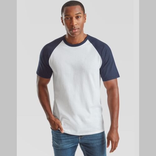 Baseball T-Shirt, kort ärm Miniatyr